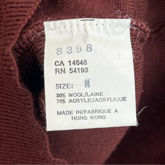 Vintage Bogner Scandinavian Wool Ski Sweater Sz M - Picture 8 of 9